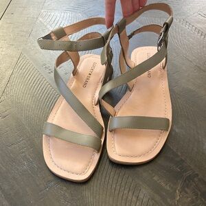 Lucky Brand Women's Sandals in Olive